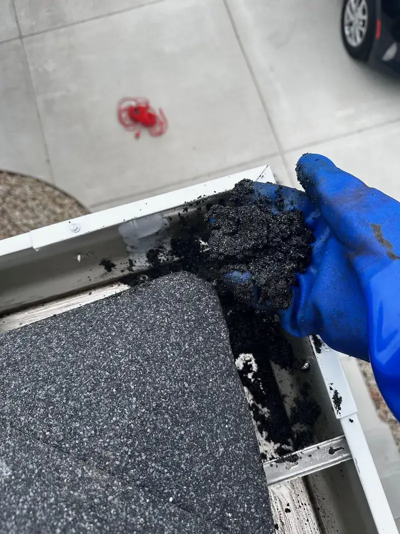Gutter Cleaning job photo 1 — The Total Wash Co. Madison WI