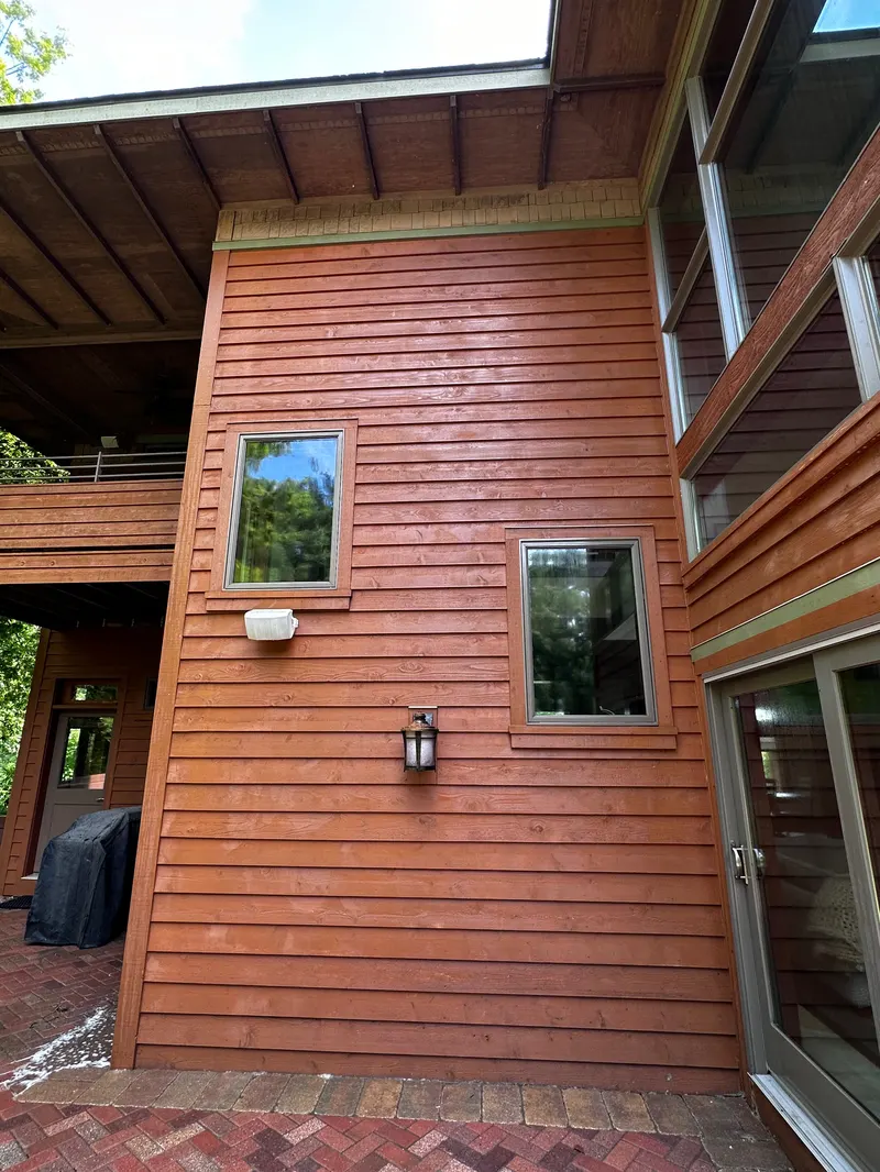 Deck Cleaning McFarland WI Lake Homes | Total Wash Co. job photo 1 — The Total Wash Co. Madison WI