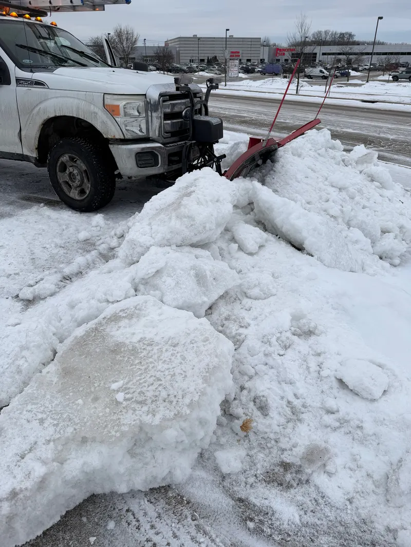 Residential Snow Plowing by The Total Wash Co. in Madison, WI