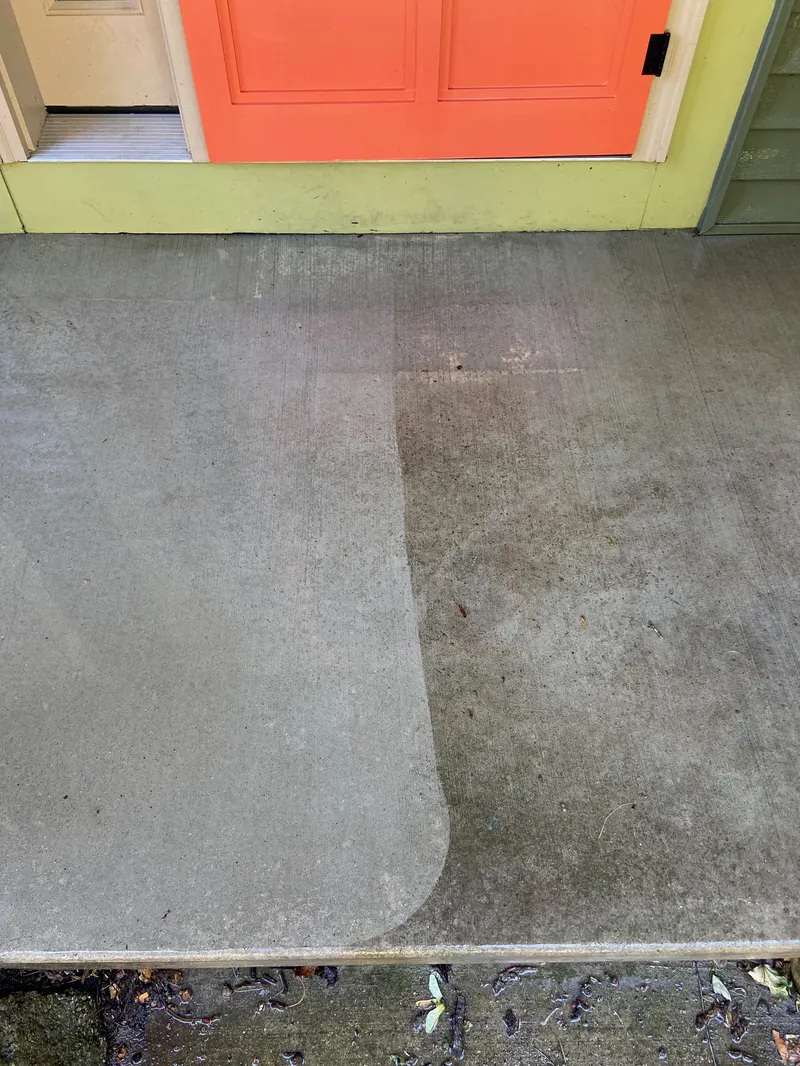 Parking Lot Cleaning result 1 — The Total Wash Co. Madison WI