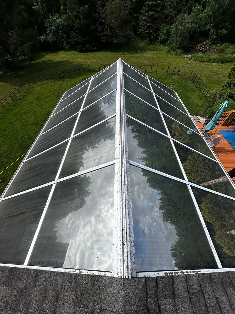 Skylight Cleaning by The Total Wash Co. in Madison, WI