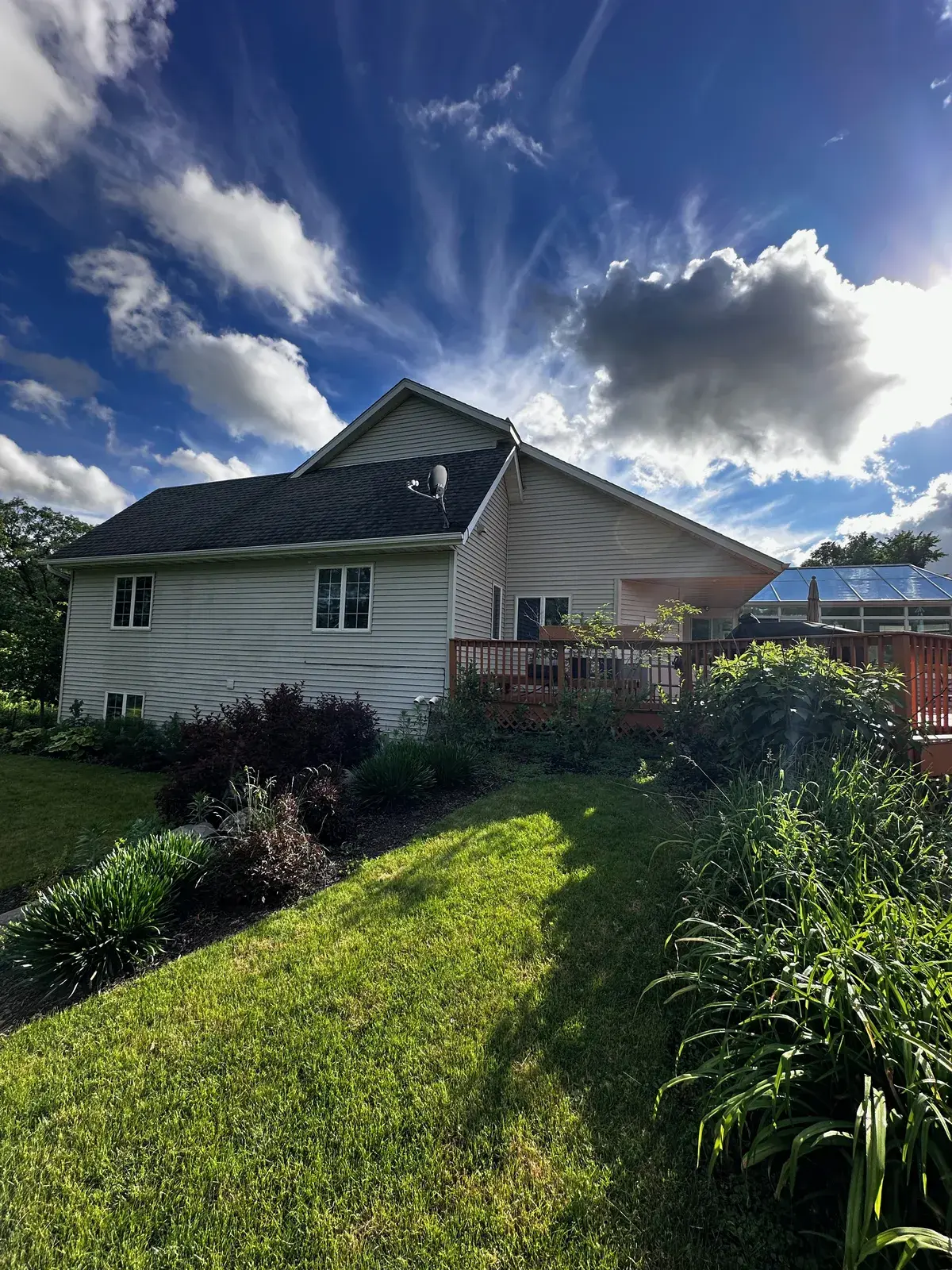 Deck Cleaning McFarland WI Lake Homes | Total Wash Co. job photo 2 — The Total Wash Co. Madison WI